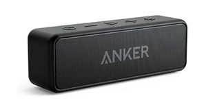 Anker Soundcore 2 Portable Bluetooth Speaker With Better Bass, 24-Hour Playtime, 66Ft Bluetooth Range, Ipx5 Water Resistance & Built-In Mic