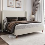 Jocisland King Bed Frame Upholstere