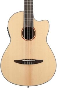 Yamaha NCX1 NT Cutaway Acoustic-Electric Nylon-String Classical Guitar, Natural