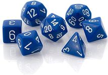 Chessex CHX25406 Dice, Blue/white