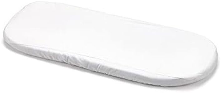Cambrass - sabana bajera Tencel, impermeable y ajustable - bajera protectora transpirable - fibras hipoalergénicas - máximo confort con termorregulación - moisés 35x80x7 cm blanco