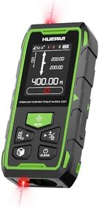 656ft/200M Dual Laser Distance Measuring Tool, Huepar Professional Rechargeable Digital Laser Room Measure Devices, Bilateral Metro Laser Measurement Tool with with Angle Sensor, Magnetic Back