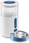 Panasonic CP-JNF01CW Smart Pet Feeder, Automatic Feeder, Cats & Small, Medium Dogs, 2.8 litres, App Control, Level Monitoring, WiFi, Dishwasher Safe Bowl, Dual Stream, White