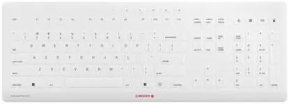 Cherry Stream Protect Wireless Keyboard for The Medical Industry Full Size Removable Cover for Hospital, Dentist, Cleanroom, Laboratory and Industrial. Fast to Clean and Flexible Silicone