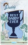 ME TO YOU Tatty Teddy Father's Day 'Best Daddy Ever' socks - Official Collection FGL01019, Grey, Blue, Navy Blue