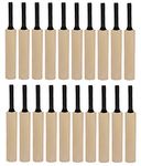 Larjonna Miniature Signature Cricket bat Bat/Poplar Willow Mini Autographic Bat 12 Inch (Pack of Twenty/20)