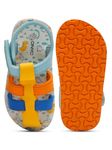 Premium Dino Sandals For Kids Boys - Multicolour (4.5 Years)