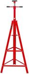 Stark Underhoist Tripod Stand 2 Ton Capacity High Lift Jack Stand Reach Under Hoist Stand High-Position Lift Range, Red