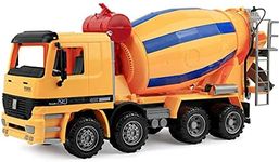 Liberty Imports 14 inches Oversized Friction Cement Mixer Truck Construction Vehicle Toy for Kids