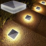 Lacasa 4-Pack Solar Deck Lights Out