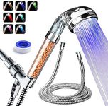 PRUGNA LED Shower Head with Hose an