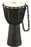 Meinl Percussion HDJ3-M Black River Series Headliner Rope Tuned Djembe, Medium: 10-Inch Diameter