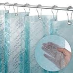 LiBa Plastic Shower Curtain Liner, 
