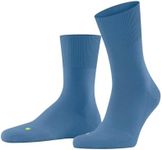 FALKE mens Ru4 Endurance Short Cotton Thin Anti-blister 1 PairRunning Socks, Blue (Sky Blue 6868) New - Environmentally Friendly, 37-38