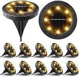 Solar Powered Ground lights 12 Pack