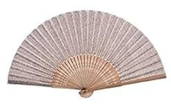 Salutto Hand Fan with Beautiful Fab