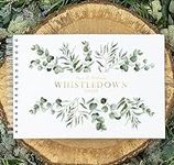 Personalized wedding guestbook cust