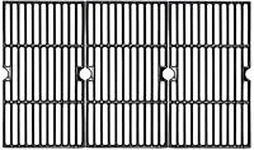 Utheer 16 7/8" x 27 15/16" Cast Iron Grill Cooking Grate for Charbroil 463420508, 463420509, 463420511, 463436213, 463436214, 463436215 463461613 463440109 Gas Grills Grates Replacement Parts, 3 Pack