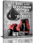 Boxing Posters Wall Art Red Boxing 