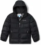 Columbia Youth Unisex Pike Lake II Hooded Jacket, Black, Large