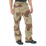 Rothco Vintage Paratrooper Cargo Fatigue Pants – Tactical Outdoor Comfortable Casual, 6-color Desert Camo, Small