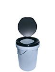 Leisurewize Need-A-Loo Portable Toilet, Bucket-Style Toilet With Carry Handle, 32cm x 37cm (LWACC310)