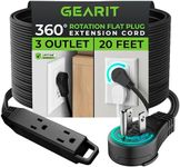 GEARit 360° Rotating Flat Plug Exte