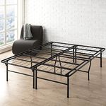 Mattress California King Bed Frame - 18" Metal Platform Bed Frame w/Heavy Duty Steel Slat Foundation (No Box Spring Needed), Cal King