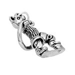 jewellerybox Sterling Silver Puss in Boots Charm