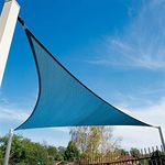 Coolaroo Coolaroo Coolhaven 18 ft. Large Triangle Shade Sail, Sapphire, Fabric