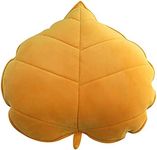 Teieas 3D Leaf Shaped Throw Pillows Plant Pillow Novelty Plush Cushion Backrest Pillow Home Decoration for Car, Bedroom, Sofa, Couch, Living Room