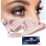 Eye Mask for Lash Extensions, Sleep Mask for Lash Extensions for Women,Lash Extension Sleep Mask for Travel Yoga Nap, 100% Blackout 3D Eye Mask for Sleeping