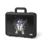 Room Copenhagen Star Wars Suitcase, R2D2, Portable Storage Case, Briefcase, 4.2 L, Black