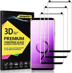 4youquality [3-Pack Samsung Galaxy S9 Screen Protector, Tempered Glass Film [LifetimeSupport][Full Coverage][Scratch-Resistant] Screen Protector for Samsung Galaxy S9