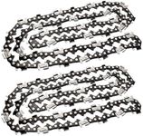 Baumr-AG Tru-Sharp 3/8 Pitch Chainsaw Chain for 16 Inch Bar Chainsaws, Set of 2