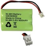 Rechargeable Battery pack for Motorola MBP36S Baby Monitor 3.6V NiMH (900mAh Square Connector)