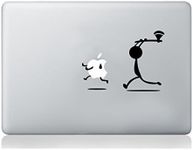 Man with Axe Apple Stickers MacBook Laptop Decal Art Graphic Vinyl Funny Mural