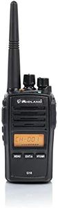 Midland G18 Funkgerät, C1145, PMR446, IP67 wassergeschützt, 99 Kanäle, qualitativ sehr hochwertiges Walkie Talkie mit hoher Sendeleistung