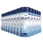 Aptamil 1 Advanced First Infant Milk Ready to Feed From Birth, 12 x 200ml