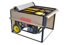 GenShed Portable Generator Shed, Generator Running Cover, Portable Generator Shelter, Generator Enclosure, for Generators Up to Max. 32.5" L x 28" W.