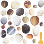 Fullhawl 30 Pcs Pebble Non Slip Bat