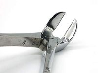 ADDLER DENTAL LOWER ROOT SHEARING SERRATED FORCEP NO 56. LIFE TIME ANTI RUSTING WARRANTY.