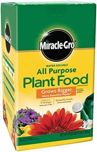 Miracle-Gro Water Soluble All Purpose Plant Food, Fertilizer for Indoor or Outdoor Flowers, Vegetables or Trees, 3 lbs.