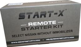 Start-X Remote Starter Kit for Nissan Sentra 2013-2019, Versa 2012-2019, Cube 2009-2014, Versa Note 2014-2019 Without Immobilizer | Key Blade Start| 3X Lock to Remote Start | Zero Wire Splicing