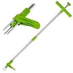 Steel Weed Puller Twister Claw Weed Remover Weeding Root Killer Garden Hand Tool Weeder