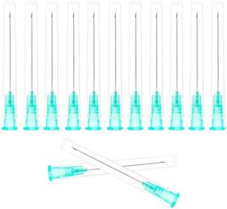 100 Pack 21 Gauge 1.5 Inch Sterile Disposable Lab Supplies, Scientific and Industrial Dispensing Needle Accessories