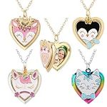 PinkSheep Heart Locket Necklace Pic