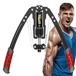 LEJIEYIN Twister Arm Exerciser - Adjustable 22-440lbs Hydraulic Power/Arm Exercise Equipment/Upper Body Exercise/Chest Workout/Shoulder Machine(Red)