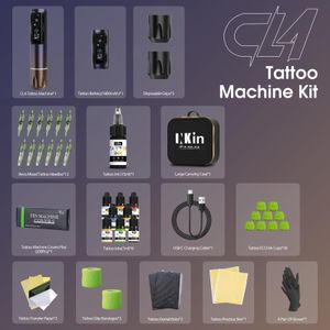 INKin CL4 Wireless Tattoo Kit – Professional Machine Set
