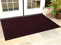 Kuber Industries Doormat for Home Entrance | Anti Slip & Waterproof Rubber Noodle Mat with Cushion for Indoor | Heavy Duty Main Door Mat | Paydan | Chavitti | Paudan | Foot Mat (36 x 24 Inch) (Maroon)